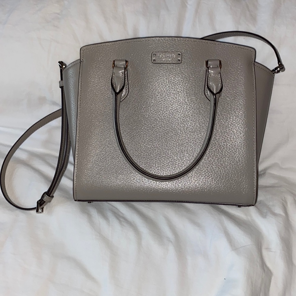 Kate Spade Large Gray Satchel